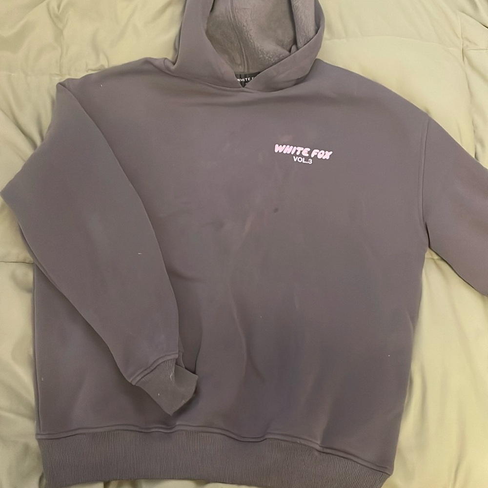 Vol. 3 White fox hoodie